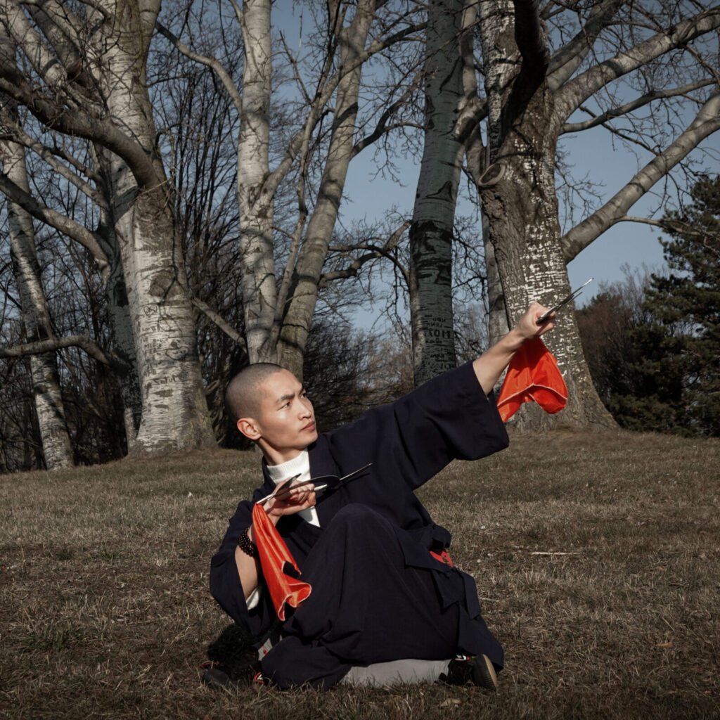 Waffen halbmondmesser